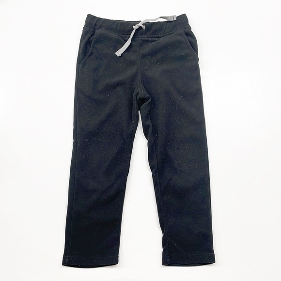 Carter's little boys black fleece sweatpants - Picture 1 of 4